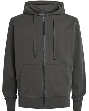 Canada Goose Cotton Zip-Up Huron Hoodie - Grey