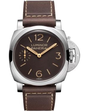 Panerai Stainless Steel Luminor Tre Giorni Watch - Metallic
