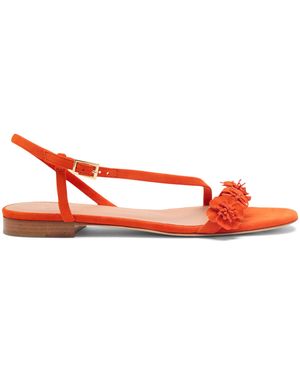 Malone Souliers Suede Serra Sandals - Red