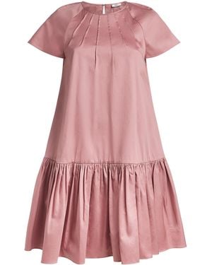 JOSEPH Cotton Tazi Mini Dress - Pink