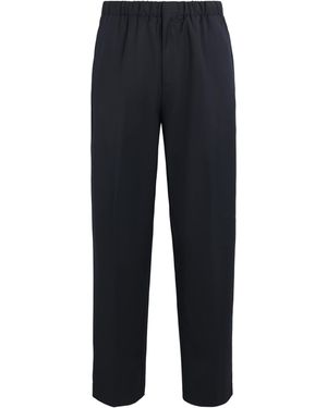 Lardini Wool-Blend Easy Wear Pants - Blue
