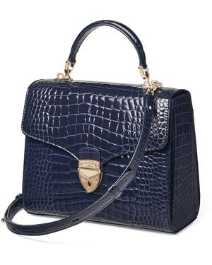 Aspinal of London Mayfair Top-Handle Bag - Blue