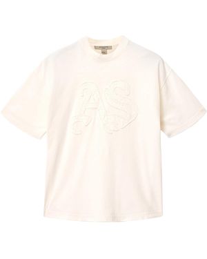 AllSaints Organic Cotton Insignia Etta T-Shirt - White