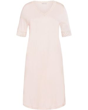 Hanro Cotton Moments Nightdress - Pink