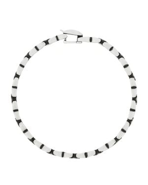 Saint Laurent Maillon Chain Bracelet - Metallic