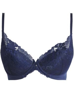 Wacoal Most Divine Plunge Push-Up Bra - Blue