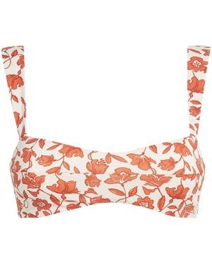 SIR. Bandeau Chloe Bikini Top - Pink