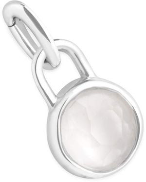 Astrid & Miyu Plated June Birthstone Charm - Metallic