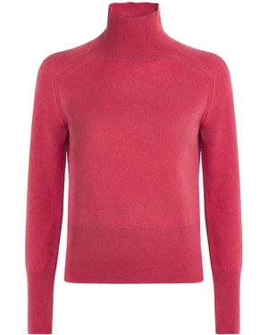 JOSEPH Cashmere Oxna Funnel-Neck Sweater - Red