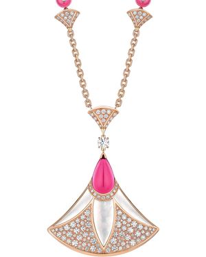 BVLGARI Diamond And Rubellite Divas' Dream Necklace - Pink