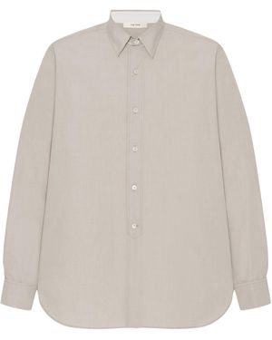 The Row Melchior Cotton Shirt - White