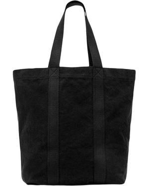 AllSaints Canvas Tote Bag - Black