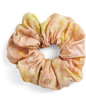 Sandro Floral Scrunchie - Natural