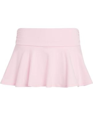 Skims Fold-Over Mini Skort - Pink