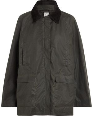 TOTEME Organic Cotton Country Jacket - Black