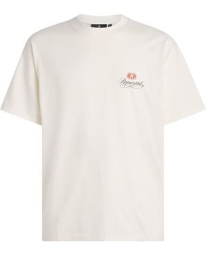 Represent Cotton Vintage Graphic T-Shirt - White