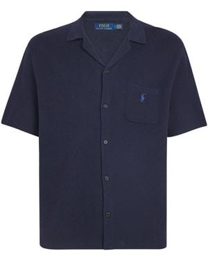 Polo Ralph Lauren Cotton Piqué Shirt - Blue