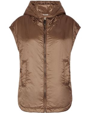 Max Mara The Cube Sleeveless Jacket - Brown
