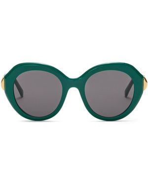 Loewe Coil Butterfly Sunglasses - Green