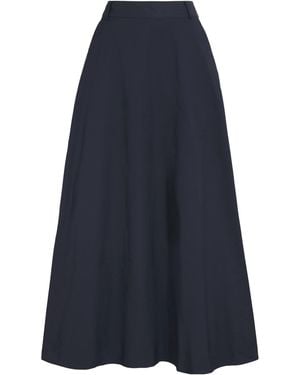 Max Mara A-Line Maxi Skirt - Blue