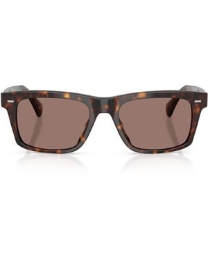 Oliver Peoples X Roger Federer Acetate R-16 Sunglasses - Brown