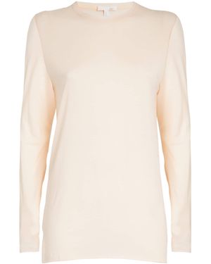 Skin Pima Cotton Pajama Top - White