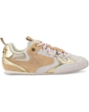 Kurt Geiger Suede Kurt Runner Sneakers - Natural
