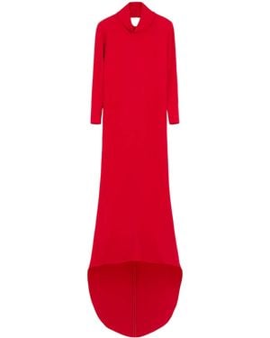 Valentino Silk Cady Gown - Red