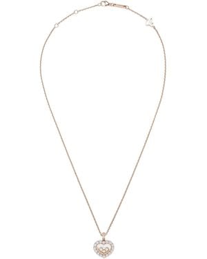 Chopard And Diamond Happy Diamonds Icons Joaillerie Pendant Necklace - Metallic