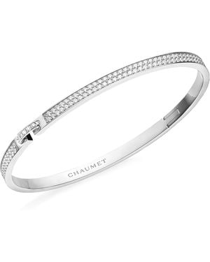 Chaumet And Diamond Liens Évidence Bracelet - White