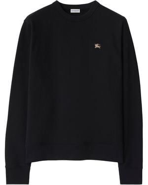 Burberry Ekd-Print Sweatshirt - Black