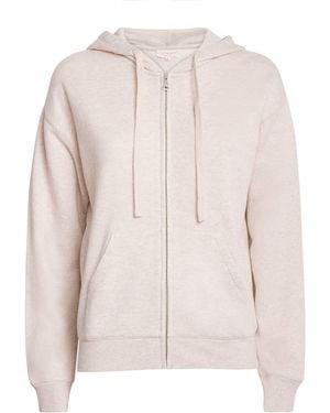 Derek Rose Cotton Quinn Zip-Up Hoodie - Pink