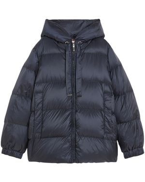 Max Mara Quilted Seia Puffer Jacket - Blue