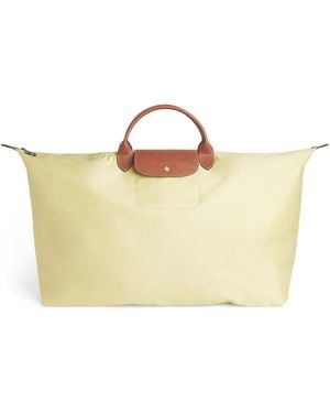 Longchamp Extra Large Le Pliage Original Travel Bag - Natural