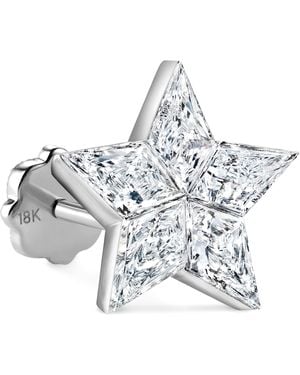 Maria Tash Diamond Star Stud Earring - White