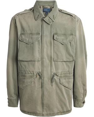 Polo Ralph Lauren Cotton Sateen Field Jacket - Green