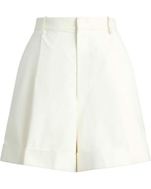 Ralph Lauren Suede Hannes Shorts - White