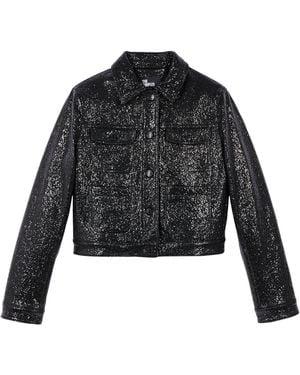 The Kooples Embellished Jacket - Black