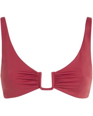 Away That Day Palma Bikini Top - Red