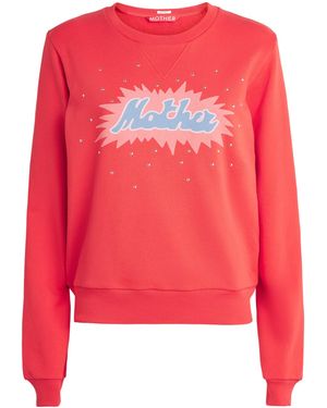 Mother The Dorito Camper Sweatshirt - Red