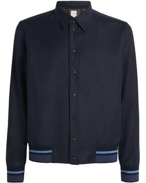 Paul Smith Cotton Casual-Fit Shirt - Blue
