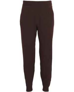 Harrods Cashmere Joggers - Brown