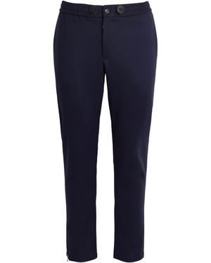 Alan Scott Cashmere-Blend Joggers - Blue