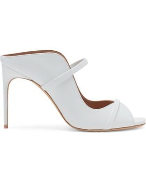Malone Souliers Nappa Leather Noah Heeled Sandals 90 - White