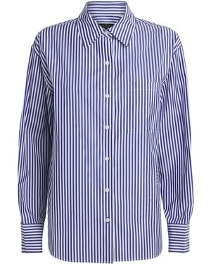 Rag & Bone Stripe Connie Shirt - Blue