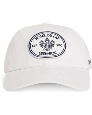 Sporty & Rich Eden Crest Baseball Cap - White