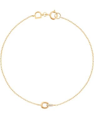 Astrid & Miyu Pavé Diamond Bracelet - Metallic