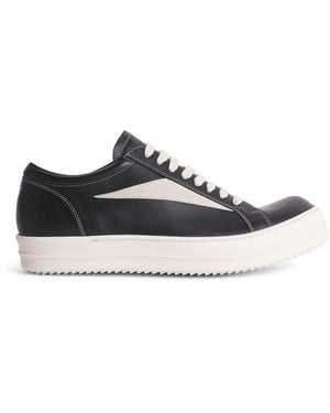 Rick Owens Leather Vintage Trainers - Multicolour