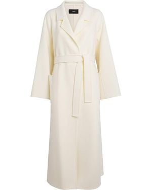 Arma Wool Suza Duster Coat - White