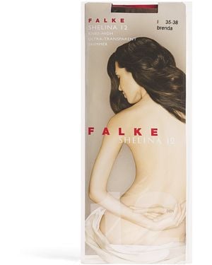 FALKE Shelina 12 Knee-High Socks - Natural